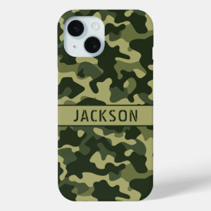 Grüne Tarnung Personalisiert Case-Mate iPhone Hülle