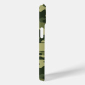 Grüne Tarnung Personalisiert Case-Mate iPhone Hülle (Rückseite / Rechts)