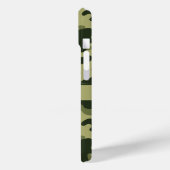 Grüne Tarnung Personalisiert Case-Mate iPhone Hülle (Rückseite / Links)