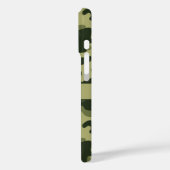 Grüne Tarnung Personalisiert Case-Mate iPhone Hülle (Rückseite / Links)