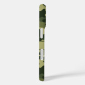 Grüne Tarnung Personalisiert Case-Mate iPhone Hülle (Rückseite / Rechts)