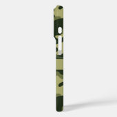 Grüne Tarnung Personalisiert Case-Mate iPhone Hülle (Rückseite / Links)