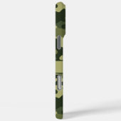 Grüne Tarnung Personalisiert Case-Mate iPhone Hülle (Rückseite / Rechts)