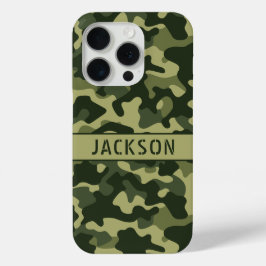 Grüne Tarnung Personalisiert Case-Mate iPhone Hülle
