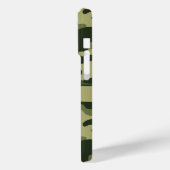 Grüne Tarnung Personalisiert Case-Mate iPhone Hülle (Rückseite / Links)