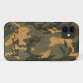 Grüne Tarnung Vintag 2020 Case-Mate iPhone Hülle (Rückseite (Horizontal))