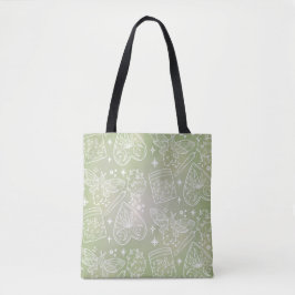 Grüne Tasche für Mystical Sage - Moth, Herbs & Mag