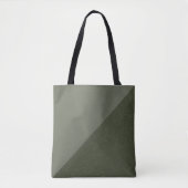 Grüne Tasche mit zwei Tonen Moos (Vorderseite)