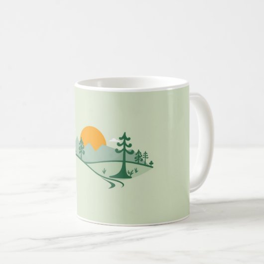 grüne Tasse (VorderseiteRechts)