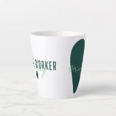 Grüne Tasse der Sozialarbeiter (Vorderseite)