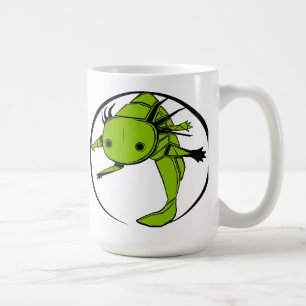 (Grüne) Tasse des Axolotlkreises