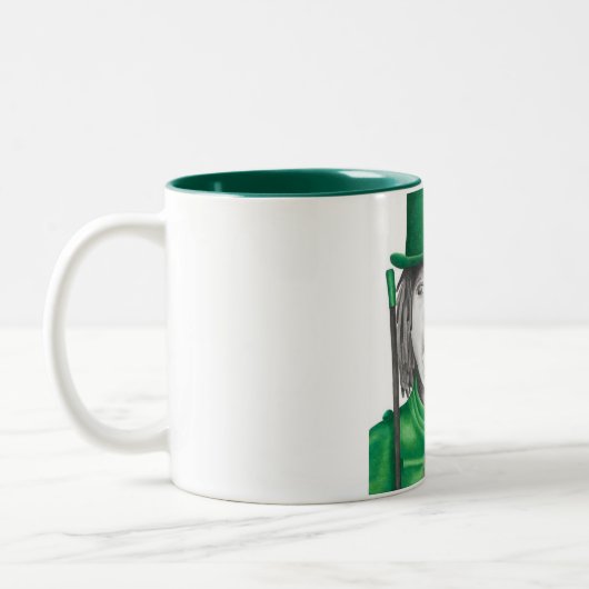Grüne Tasse des Jungen-1 (Links)