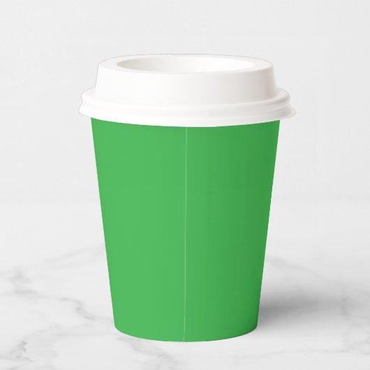 Grüne Tasse Pappbecher (Rechts)