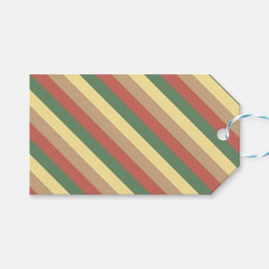 Grüne Tea-Geschenke Geschenkanhänger (Vorderseite (Horizontal))