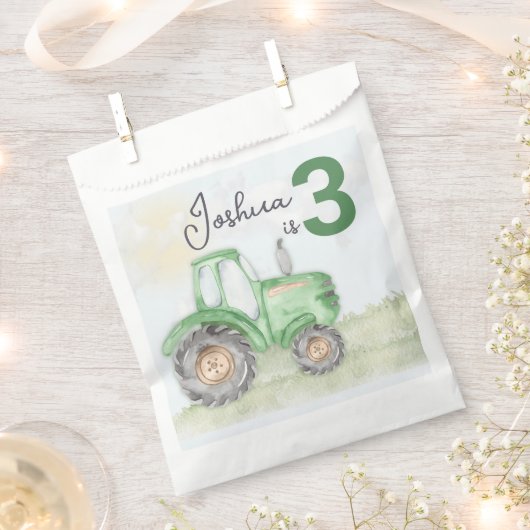 Grüne Teatr Theme Partei bevorzugen Papiertaschen. Geschenktütchen (Ausgeschnitten)