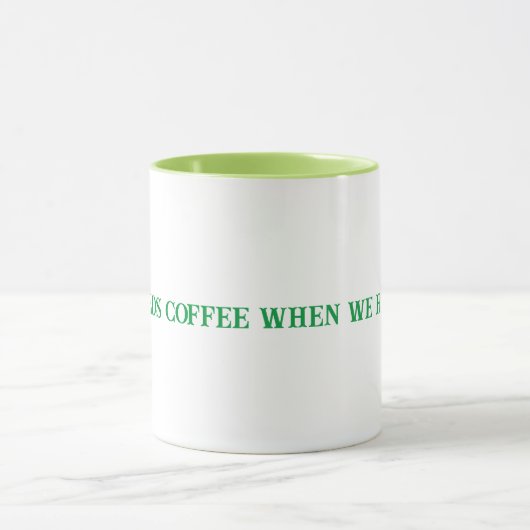 Grüne Tee-Tasse Tasse (Zentrum)