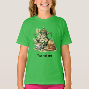 Grüne Teekannen T-Shirt