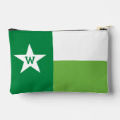 Grüne Texas-Flagge Zubehörtasche (Rückseite)