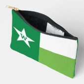 Grüne Texas-Flagge Zubehörtasche (Offen)