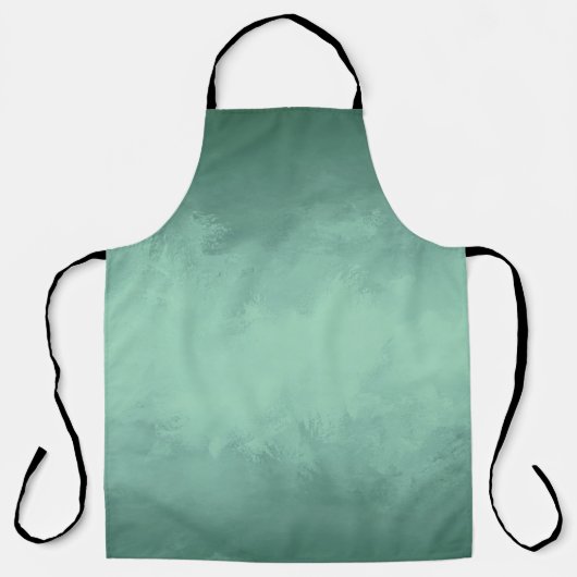 Grüne Textur-Acryl Schürze (Vorderseite)