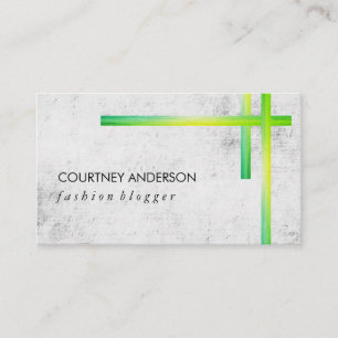 Grüne Textur Expressive Bars / Textur Visitenkarte