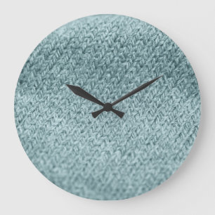 Grüne Textur: Trendy Background Große Wanduhr