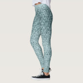Grüne Textur: Trendy Background Leggings (Links)