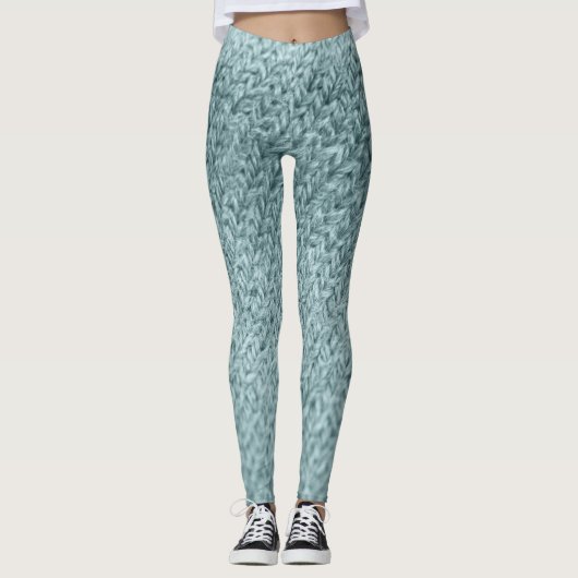 Grüne Textur: Trendy Background Leggings (Vorderseite)