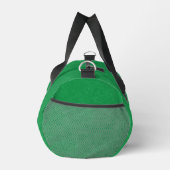Grüne texturierte Oberfläche mit wirbelndem Muster Duffle Bag (Rechts)