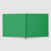 Grüne texturierte Oberfläche mit wirbelndem Muster Gästebuch (Voll)