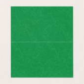 Grüne texturierte Oberfläche mit wirbelndem Muster Visitenkarten (Außenseite Aufgefaltet)