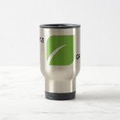 GRÜNE thermische lebhaftTasse Reisebecher (Mittel)
