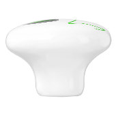 Grüne Thread mit Needle Nähraum-Dekoration Keramikknauf (Seitenansicht)