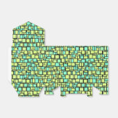 Grüne TIles Geschenkschachtel (Ungefaltet)