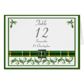 Grüne Tischnummer (Vorderseite (Horizontal))