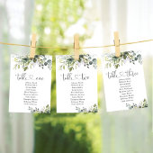 Grüne Tischnummer 2 Sitzplan