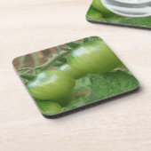 Grüne Tomaten Cork Untersetzer (Linke Seite)