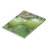 Grüne Tomaten Notizblock (Rotiert)