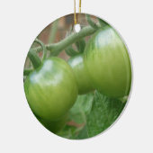 Grüne Tomaten/Paradeiser Keramikornament (Links)