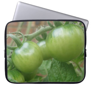 Grüne Tomaten/Paradeiser Laptopschutzhülle