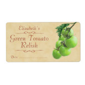 Grüne Tomaten/Paradeiser-Rauch oder Konservierung (Vorne)