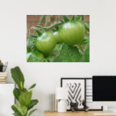 Grüne Tomaten Poster (Heimbüro)