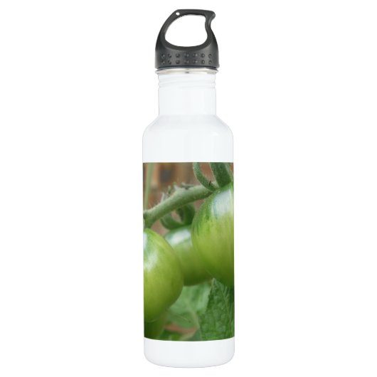 Grüne Tomaten Trinkflasche (Vorderseite)
