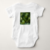 GRÜNE TOMATO VEGETABLE BABY ONE BABY STRAMPLER (Rückseite)