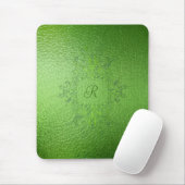 Grüne Tone Bleiglas-Maus-Pad Mousepad (Mit Mouse)