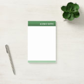 Grüne Töne Post-it Klebezettel (Büro)