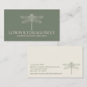 Grüne Tonne Visitenkarte (Vorne/Hinten)