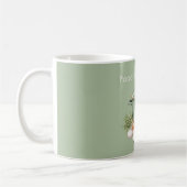 Grüne Topf Karotten Kaffeetasse (Links)