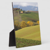 Grüne toskanische Landschaft Fotoplatte (Seite)