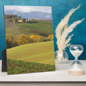 Grüne toskanische Landschaft Fotoplatte (Seite)